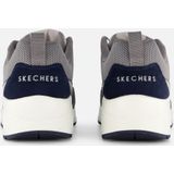 Skechers Uno Retro One Sneakers grijs Leer - Maat 47