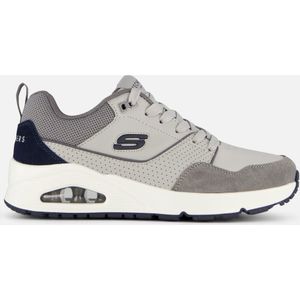 Skechers Uno Retro One Sneakers grijs Leer