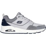 Skechers - Uno Retro One Sneakers Laag - Donkergrijs - Synthetisch