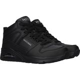 Skechers Uno High Regards Dames Sneakers Zwart