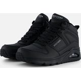 Skechers Uno High Regards Dames Sneakers Zwart