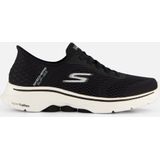 Skechers - Go Walk 7 - Free Hand 2 - Heren Instappers - Zwart