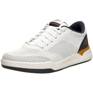 Skechers - Corliss - Instappers - Wit - Vegan Gehaakt Materiaal, Air-Cooled Memoryfoam Voetbed