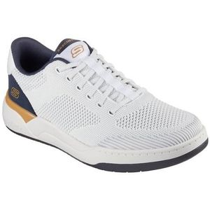 Skechers 210793 WHT instapper met elastieken veter zonder lussen