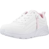 Skechers Street Girls - Witte Synthetische Gymschoenen