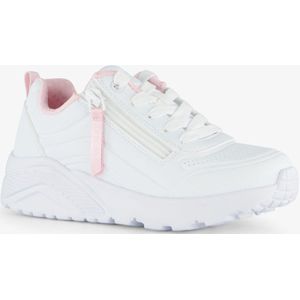 Skechers Street Girls - Witte Synthetische Gymschoenen