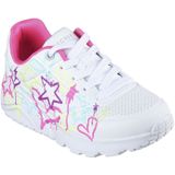 Skechers Uno Lite - My Drip Meisjes Sneakers - Wit/Multicolour - Maat 27