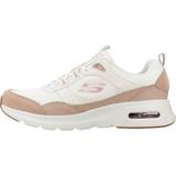 Skechers Skechers Air Court Cool Avenue Damessneakers, Natuurlijk grijs leer, natuurlijk net, roze tri, 35 EU