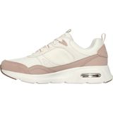 Skechers Skechers Air Court Cool Avenue Damessneakers, Natuurlijk grijs leer, natuurlijk net, roze tri, 35 EU