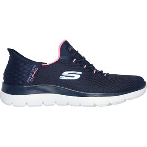 Skechers Slip-ins: Summits dames sneakers blauw - Maat 38 - Extra comfort - Memory Foam
