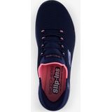 Instapper - Navy/Pink - Textiel - Slip-In Functie