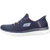 Skechers Slip-ins: Summits dames sneakers blauw - Maat 42 - Extra comfort - Memory Foam