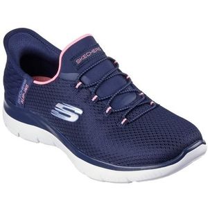 Skechers Slip-ins: Summits dames sneakers blauw - Maat 43 - Extra comfort - Memory Foam