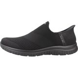 Skechers Slip-ins: Virtue - Sleek 104425-BKW Vrouwen Zwart Sneakers Sportschoenen