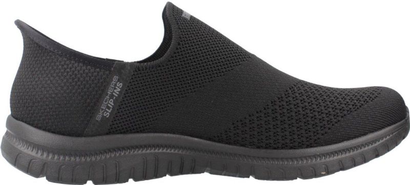 Skechers Slip-ins: Virtue - Sleek 104425-BKW Vrouwen Zwart Sneakers Sportschoenen