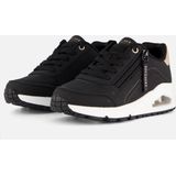 Skechers Meisjes Uno Gen1 Sneaker, Zwart, 10 UK Child