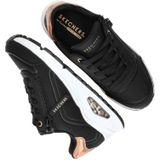 Skechers Uno Sneakers Laag - zwart - Maat 38