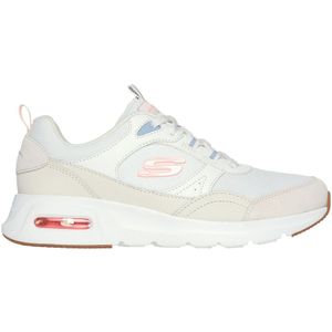 Skechers Skech-air Court Cool Avenue SKECH-AIR COURT COOL AVENUEDames, Gebroken witte lederen mesh rand