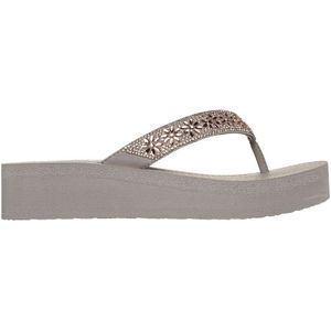 Skechers  VINYASA - WILD DAISIES  slippers  dames Beige