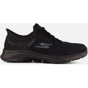 Skechers Go Walk 7 - Valin Dames Instappers - Zwart - Maat 36