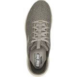 Skechers Go Walk Arch Fit Idyllic Sneaker heren, Taupe Textiel Synthetische Trim, 39.5 EU