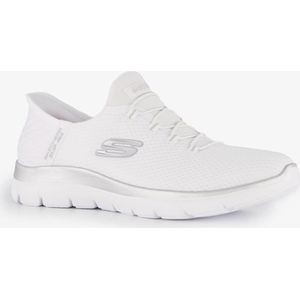 Skechers - Summits - Slip-ins - Wit - Veganistisch - Mesh Bovenwerk