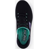 Skechers - Slip-ins Summits Diamond Dream - Sneakers - Zwart Turquoise