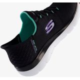 Skechers - Slip-ins Summits Diamond Dream - Sneakers - Zwart Turquoise