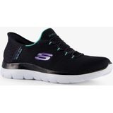 Skechers - Slip-ins Summits Diamond Dream - Sneakers - Zwart Turquoise
