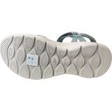 Skechers - Go Walk Flex - Sandalen - Zwart - Materiaal: Synthetisch