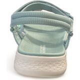 Skechers - Go Walk Flex - Sandalen - Zwart - Materiaal: Synthetisch