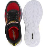 Skechers sneakers met lichtjes zwart/rood