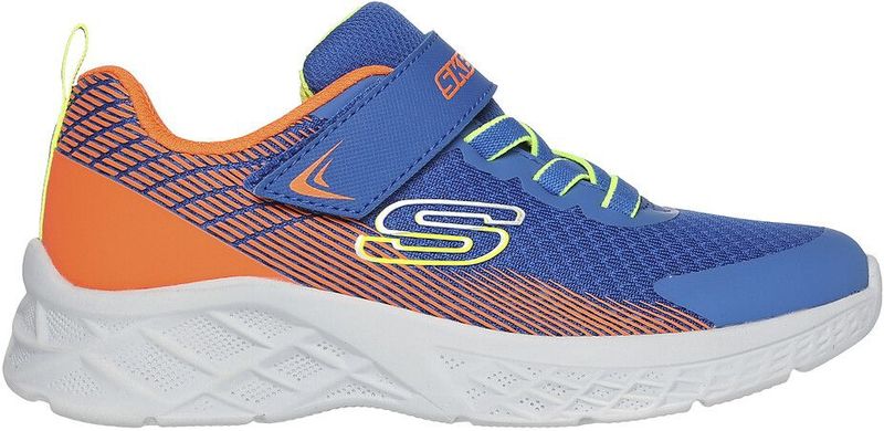 Skechers Microspec II Zovrix jongens sneakers - Blauw - Maat 31