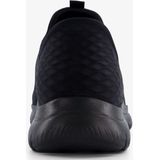 Slipper - Uni-Zwart - Vegan - Laag - Normale Wijdte