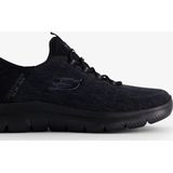 Slipper - Uni-Zwart - Vegan - Laag - Normale Wijdte