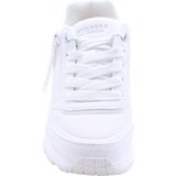 Skechers - Uno Gen1-Zip And Stride - Sneaker - Wit - Kunstleer