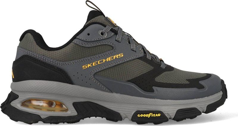 Skechers - Skech-Air Envoy - Wandelschoenen - Zwart - Leer/Synthetisch/Mesh