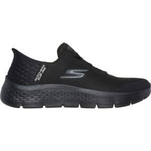 Skechers Go Walk Flex Slip-ins voor dames, Grand Entry sneakers, zwart, 37.5 EU