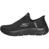 Skechers - Go Walk Flex - Dames Slip-ins - Zwart - Ultra Go Tussenzool