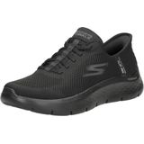 Skechers - Go Walk Flex - Dames Slip-ins - Zwart - Ultra Go Tussenzool