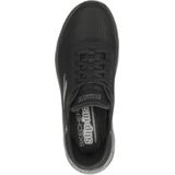 Skechers - Go Walk Flex - Dames Slip-ins - Zwart - Ultra Go Tussenzool