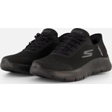 Skechers - Go Walk Flex - Dames Slip-ins - Zwart - Ultra Go Tussenzool