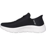 Skechers - Go Walk Flex - Sneakers - Zwart - Ademend Textielmateriaal