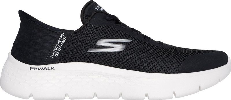 Skechers - Go Walk Flex - Sneakers - Zwart - Ademend Textielmateriaal