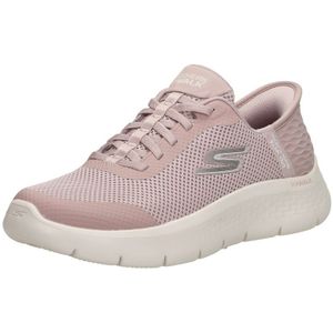 Skechers - Go Walk Flex - Dames Instappers - Paars - Mesh Bovenwerk - Air-Cooled Memory Foam