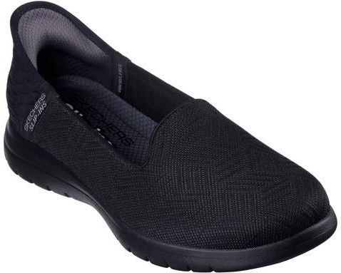 Skechers Slip-Ins On The Go Flex - Clover, Vrouwen, Zwart, Schoenen, maat: 35,5
