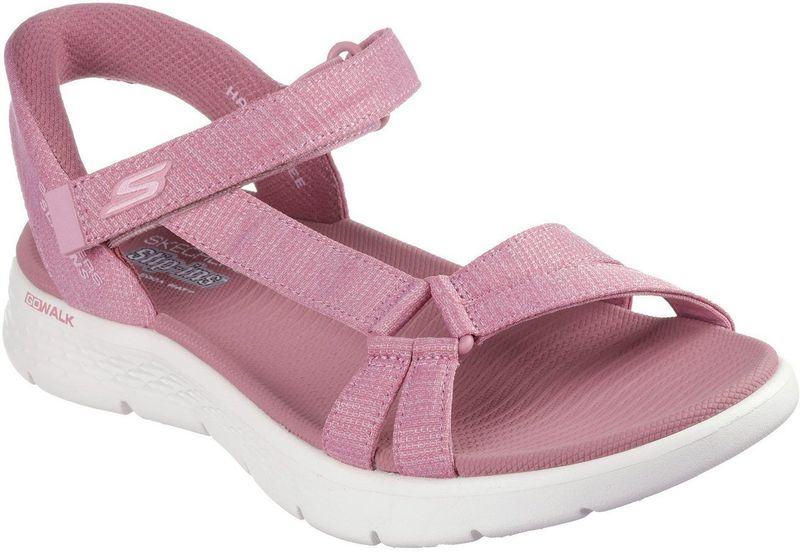 Skechers - 141481S GO Walk Flex Sandal - Sandalen - Roze - Dames