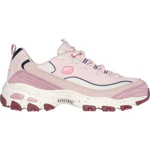 Skechers D'Lites Bold Views Dames Sneakers Roze