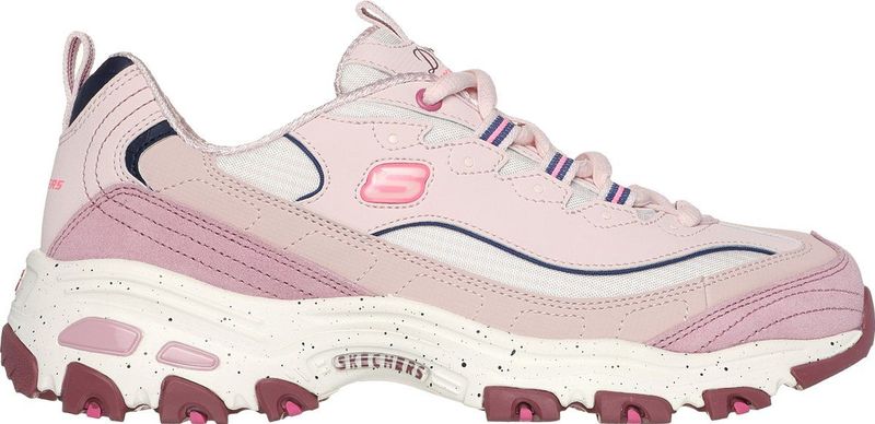Skechers D'Lites Bold Views Dames Sneakers Roze