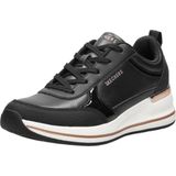 Skechers - Billion 2 Mid Lace Up - Casual Schoen - Zwart - Duraleather Patent Trim